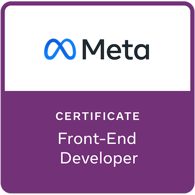 Meta - Meta Front-End Developer Professional Certificate